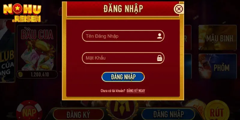 Điền đầy đủ thông tin Manclub